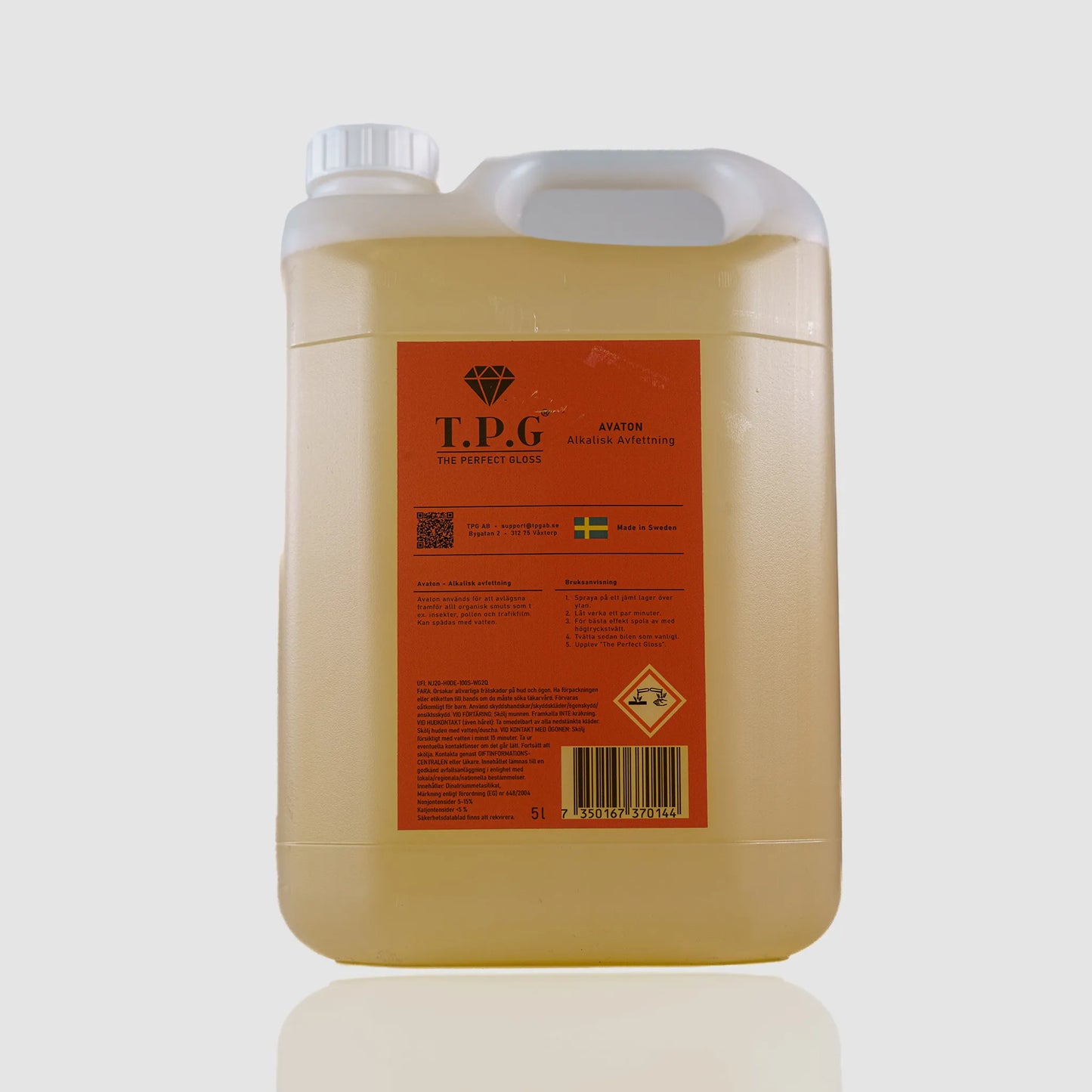 The Perfect Gloss Avaton - Alkalisk Avfettning 5L